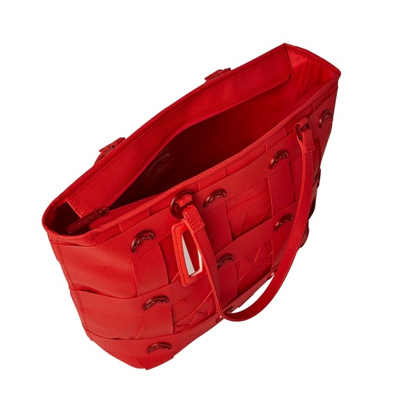 Sprayground Limited Edition SUPER HOT FIRE CLASSIC TOTE - Picture 6 of 6
